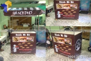 san xuat xe ban banh mi gia re    