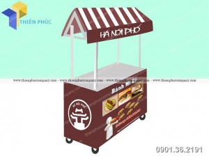 san xuat xe ban banh mi gia re tai xuong  