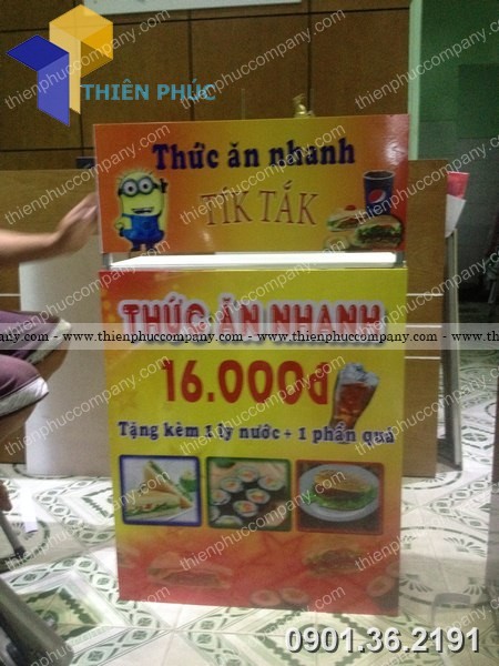 quay ban thuc an nhanh gia re