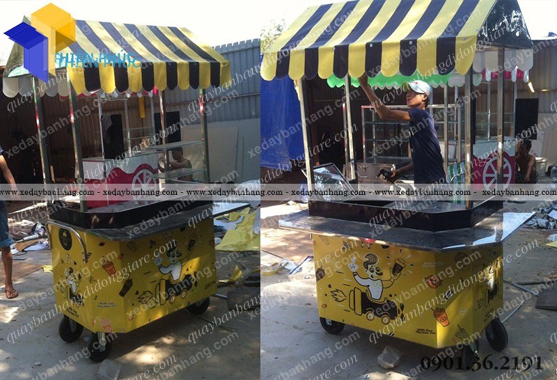 xe ban tra sua xe ban tra sua inox