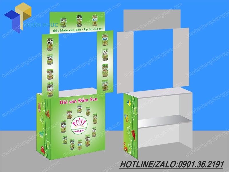 quay-ban-hang-di-dong-gia-re-hai-san-dam-sen