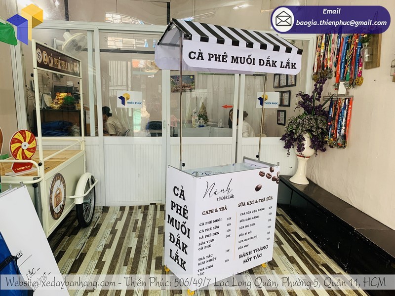 xe bán café muối take away rẻ